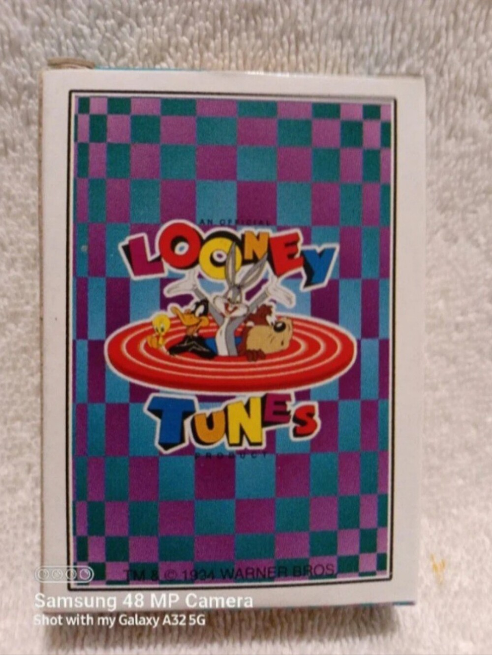 Vintage Looney tunes playing cards